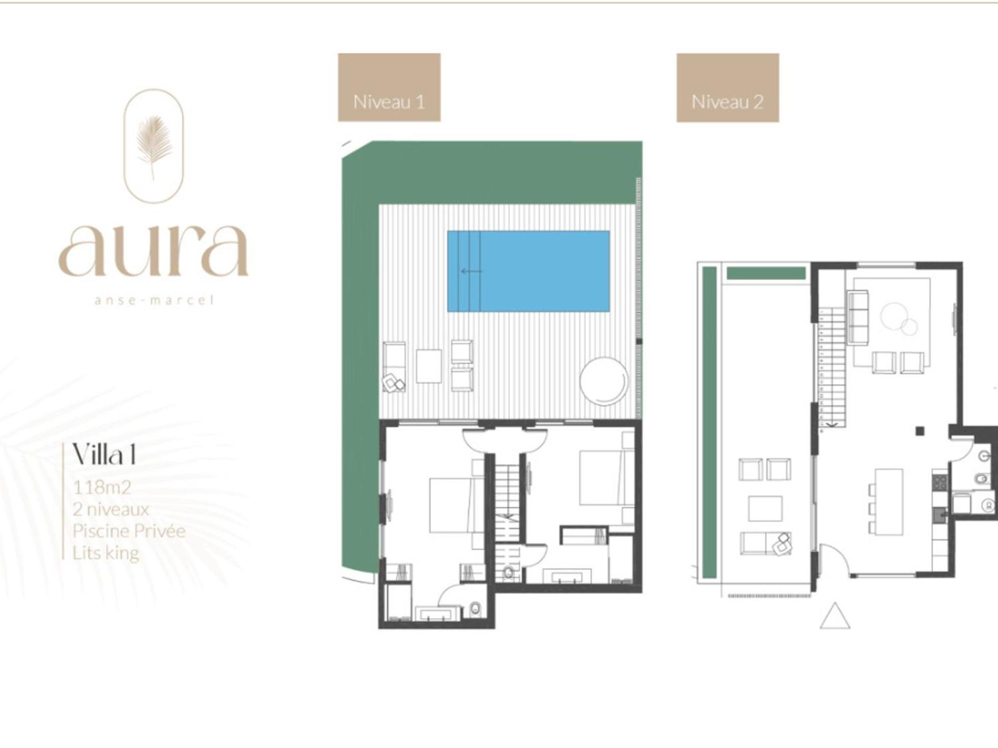 Апартаменти Duplex De Luxe Avec Piscine Privee, Cuisine Equipee Et Wi-Fi A Anse Marcel - Fr-1-734-63 Маріго Екстер'єр фото